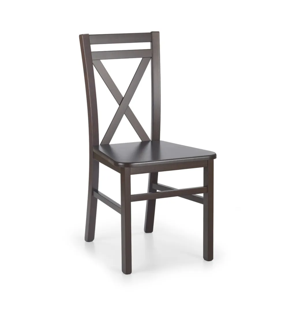 Krzesło DARIUSZ II 90 cm w optyce ciemnego orzecha