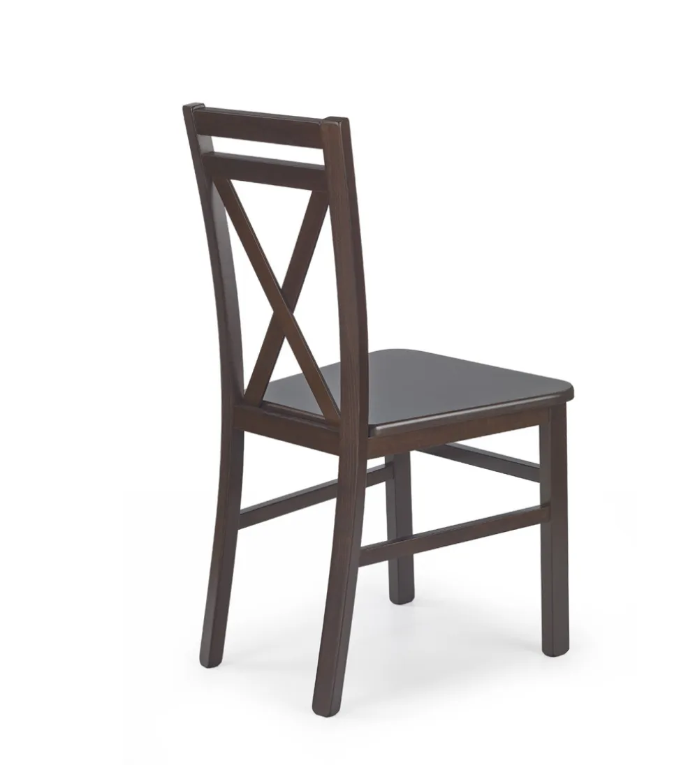 Krzesło DARIUSZ II 90 cm w optyce ciemnego orzecha