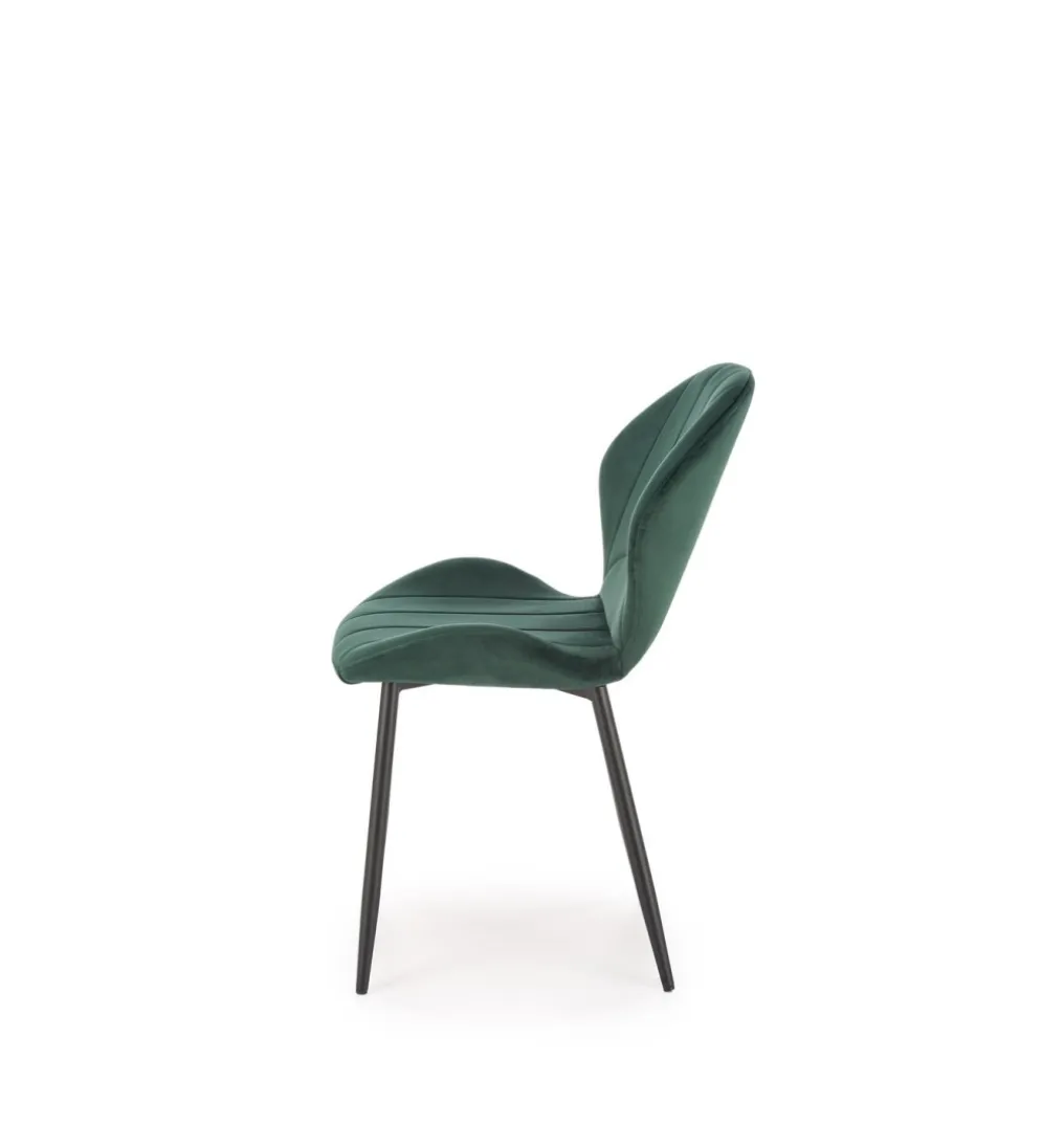 Krzesło K538 85 cm ciemno zielony