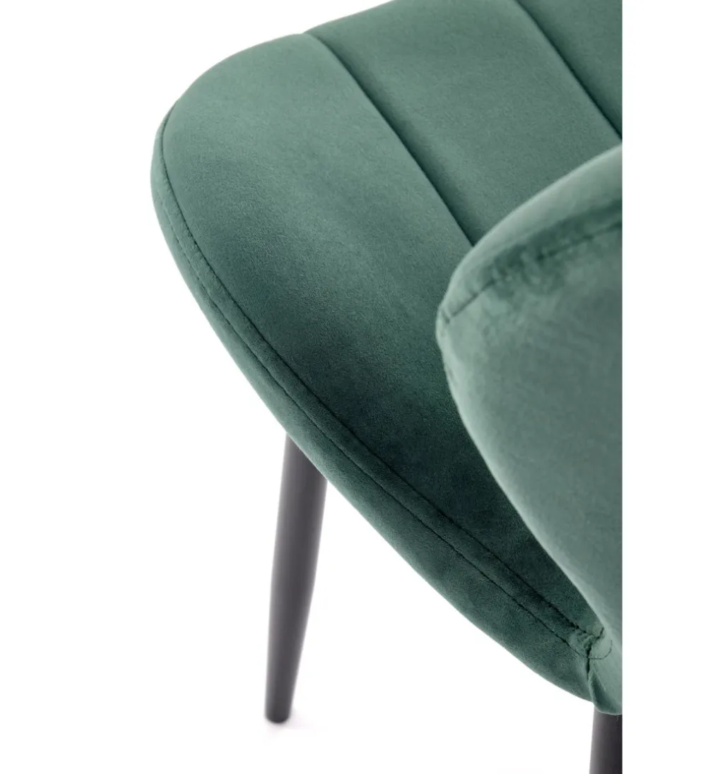 Krzesło K538 85 cm ciemno zielony