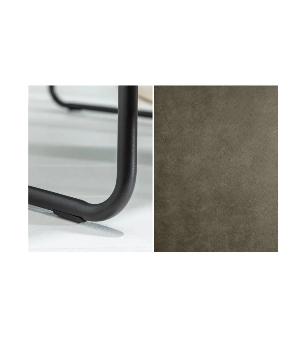 Krzesło MUSTANG w kolorze taupe