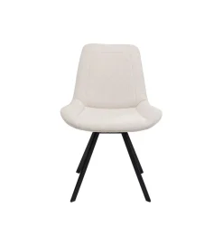 Krzesło obrotowe BARON 88 cm kremowe