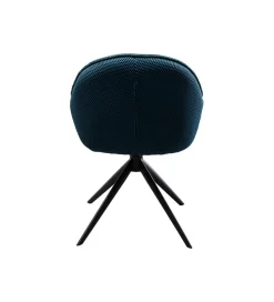 Krzesło obrotowe CARLITO MESH 82 cm niebieski