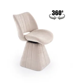 Krzesło obrotowe K613 87 cm beżowe