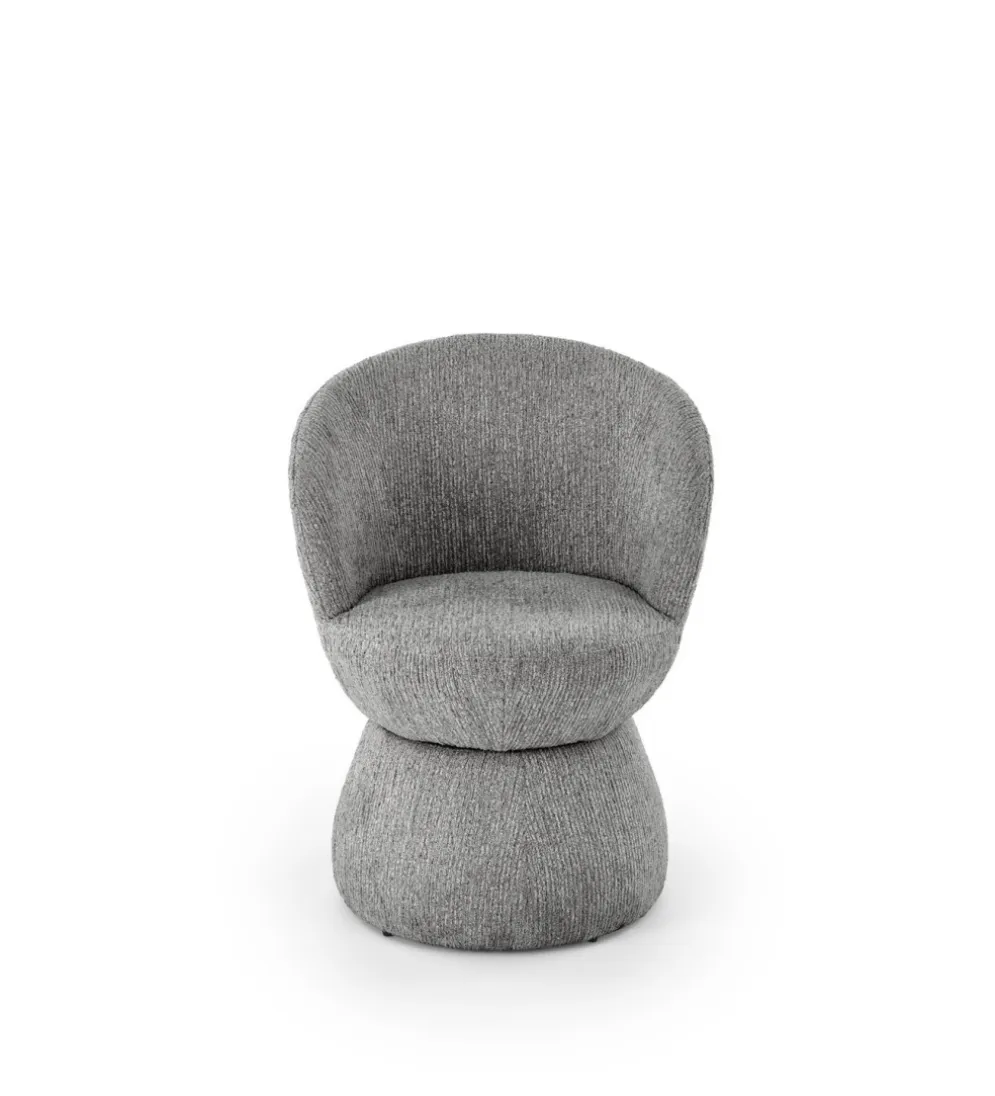 Krzesło obrotowe K581 82 cm popielate