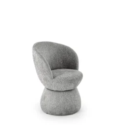 Krzesło obrotowe K581 82 cm popielate