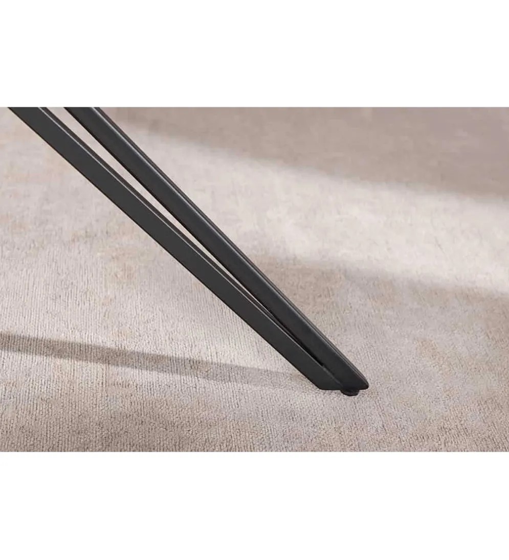 Krzesło obrotowe PROMETHEUS 88 cm 180 stopni welwet taupe