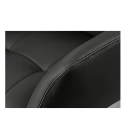 Krzesło obrotowe SIGNATURE skórzane czarne