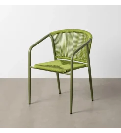 Krzesło ogrodowe APASENO 77 cm zielone