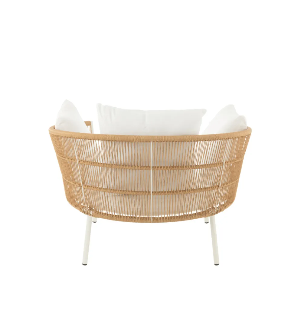 Krzesło ogrodowe JOALEN 79 cm rattan
