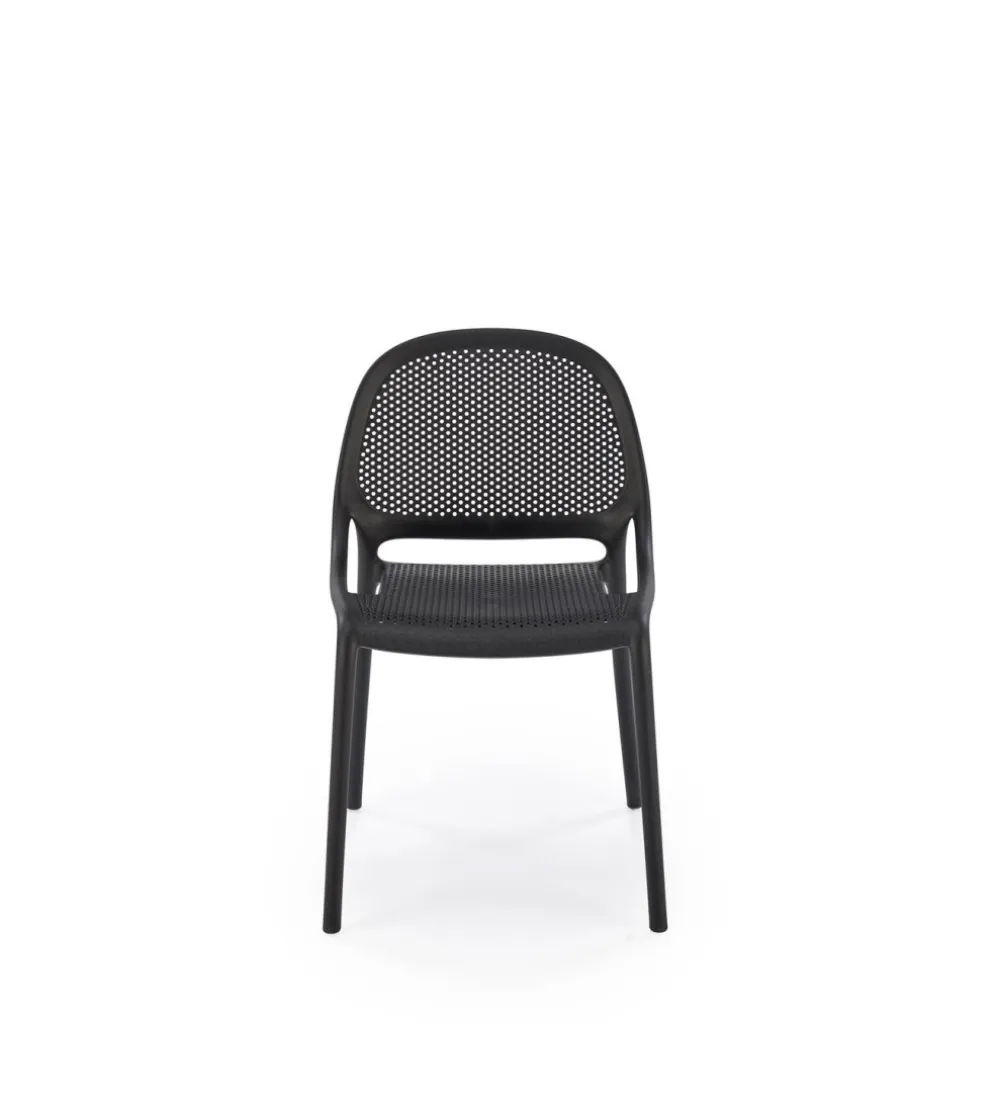 Krzesło ogrodowe K532 80 cm czarne