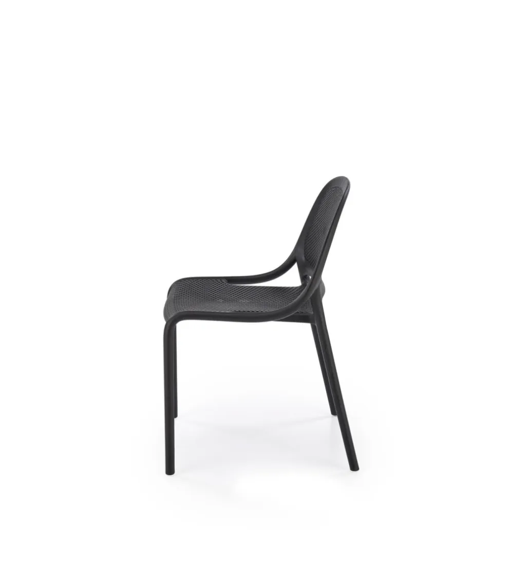 Krzesło ogrodowe K532 80 cm czarne