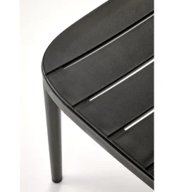 Krzesło ogrodowe K529 83 cm czarne