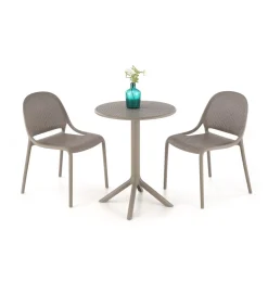 Krzesło ogrodowe K532 80 cm khaki