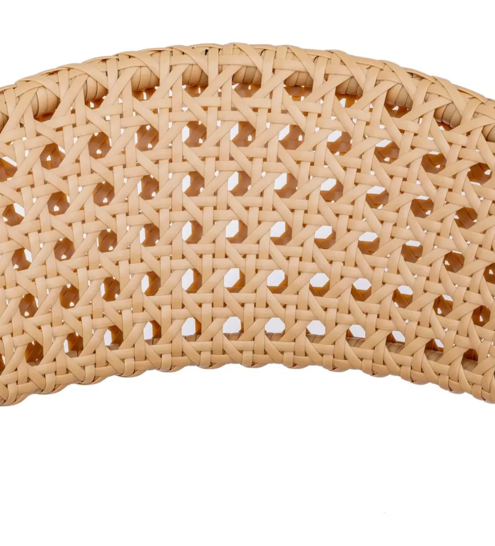 Krzesło ogrodowe NIVA 80 cm białe naturalne