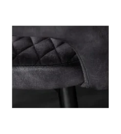 Krzesło Paris Velvet Szare