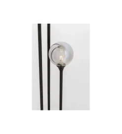 Lampa podłogowa AL CAPONE TRE 175 cm czarne