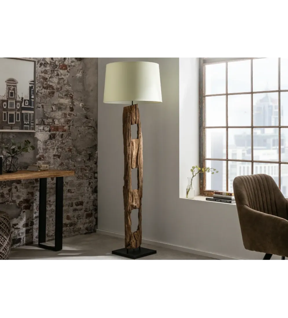 Lampa Podłogowa BARRACUDA 177 cm biała