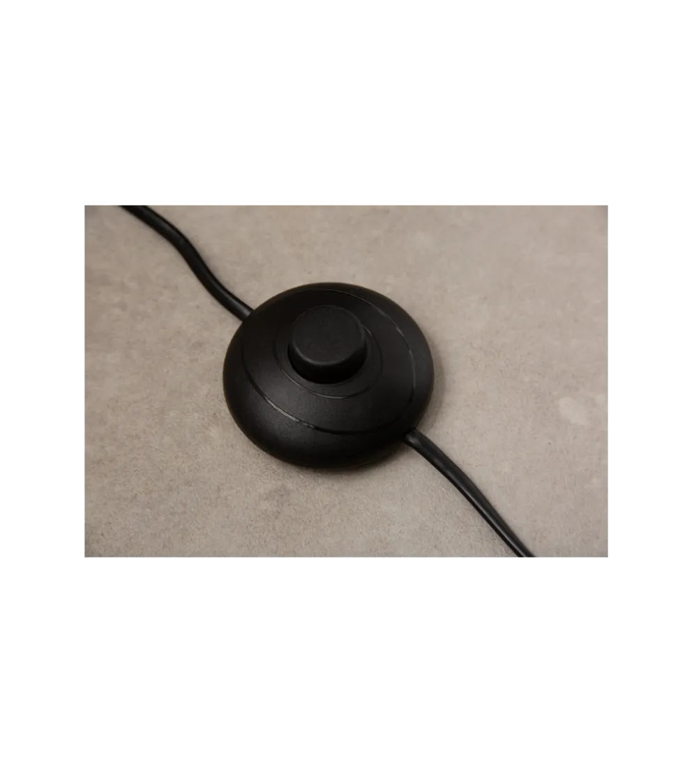 Lampa podłogowa BARRACUDA 177 cm czarna