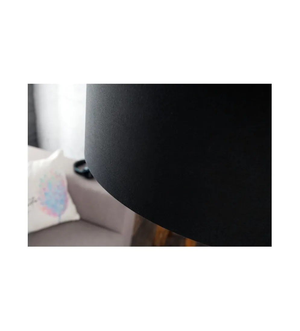 Lampa podłogowa Big Bow czarna