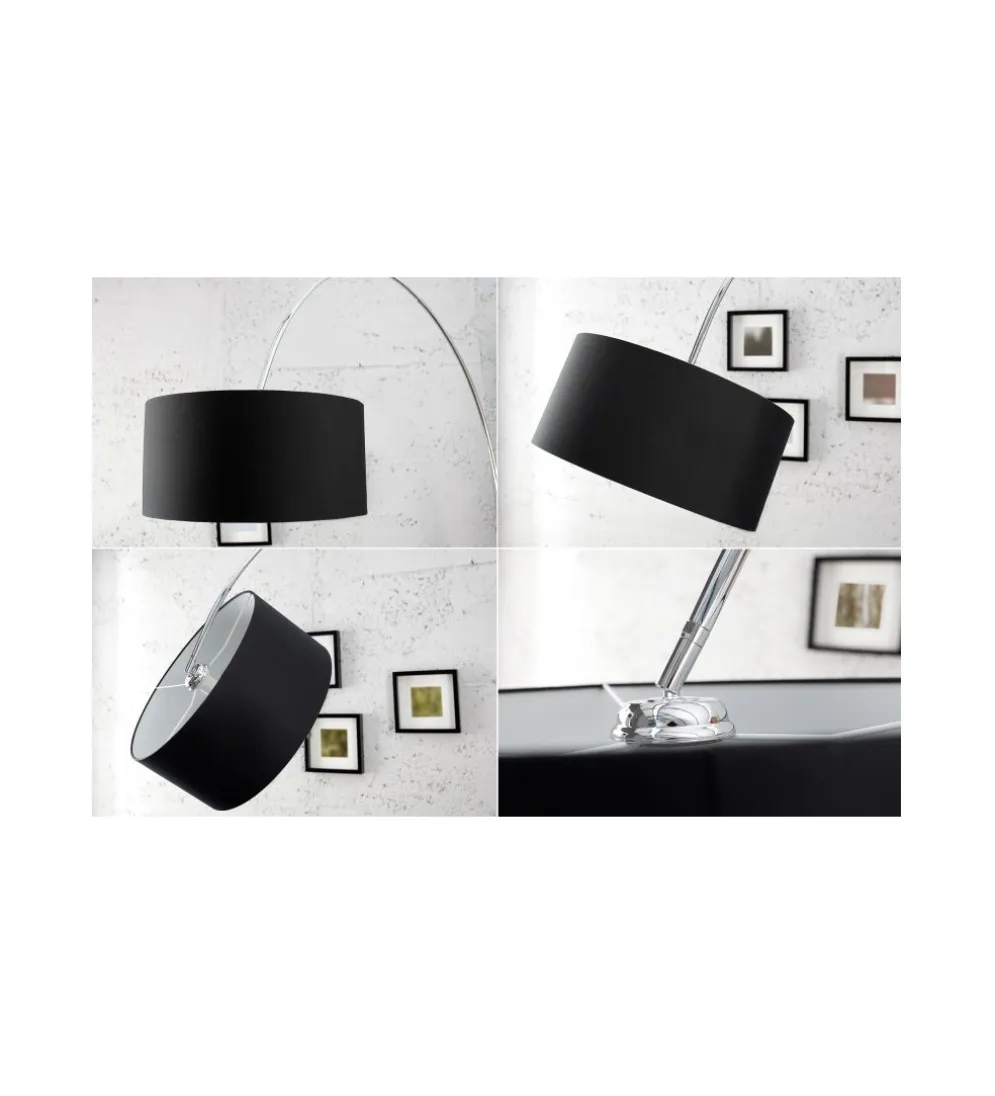 Lampa podłogowa Big Bow czarna