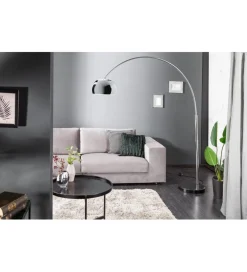 Lampa Podłogowa Big Bow II srebrna