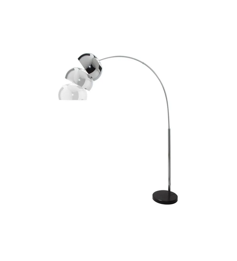 Lampa Podłogowa Big Bow II srebrna