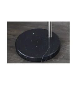Lampa podłogowa Big Bow II srebrna