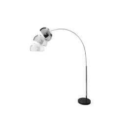 Lampa podłogowa Big Bow II srebrna