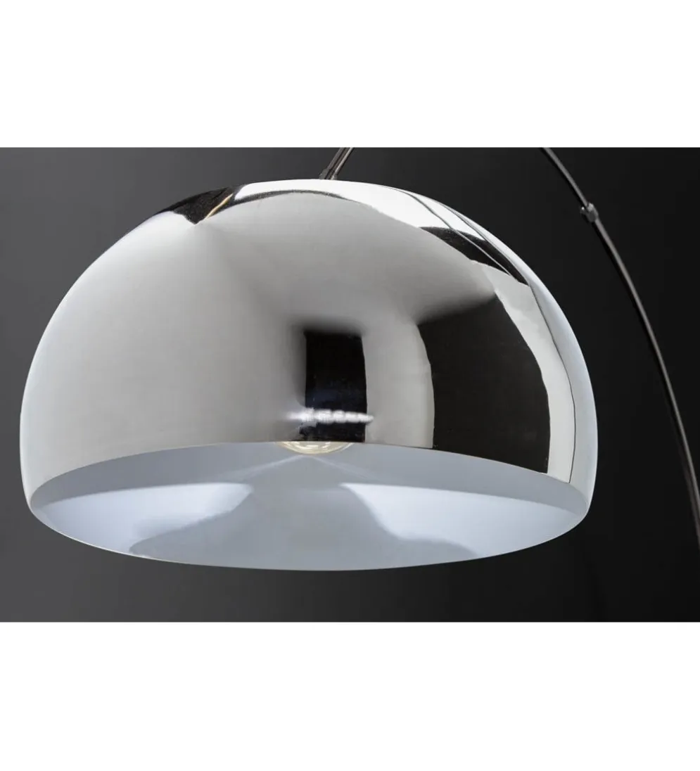 Lampa podłogowa Big Bow II srebrna