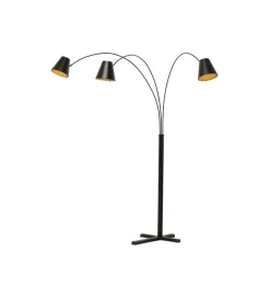 Lampa podłogowa CAPPELLINO 210 cm czarny mat