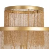 Lampa podłogowa DANCEY 151 cm złota
