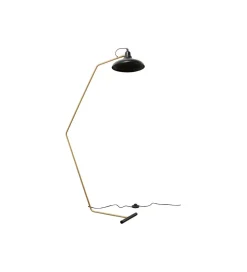 Lampa podłogowa DORO 130 cm czarna