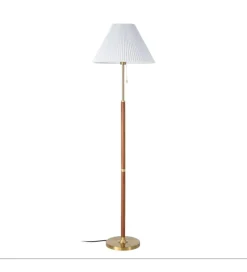 Lampa podłogowa ETARAL 50 cm biało złota