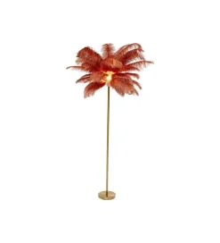 Lampa podłogowa FEATHER PALM 165 cm pióra