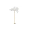 Lampa podłogowa FEATHER PALM 165 Cm Pióra biała