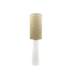 Lampa podłogowa HERACLES 143 cm ceramika ratan
