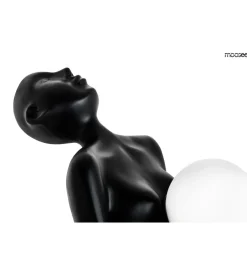 Lampa podłogowa HUMAN 180 cm czarna