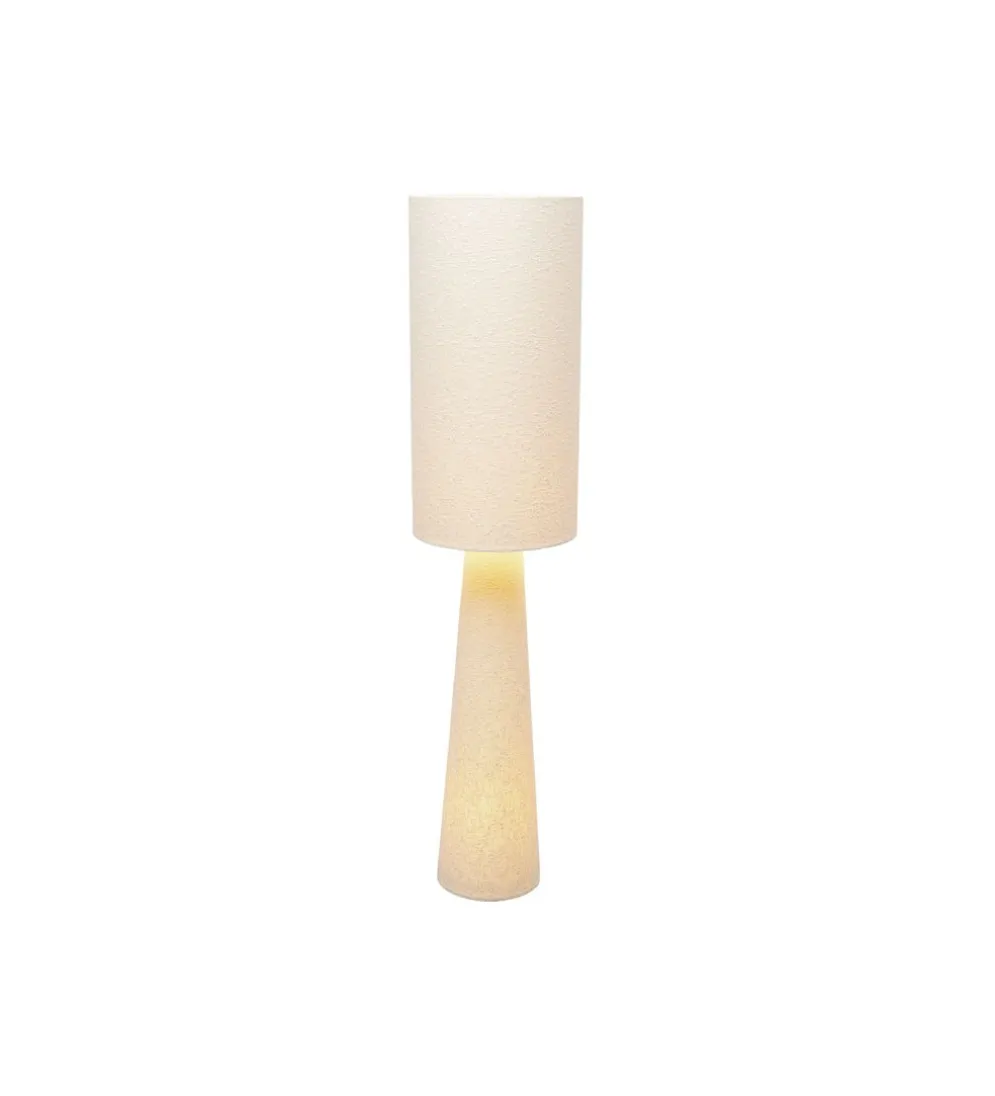 Lampa podłogowa MARLEEN 130 cm boucle beżowa
