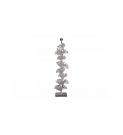 Lampa podłogowa Morella 122 cm srebrna