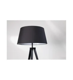 Lampa podłogowa Morella 122 cm srebrna