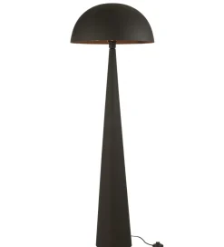 Lampa podłogowa Mushroom 148 cm czarna