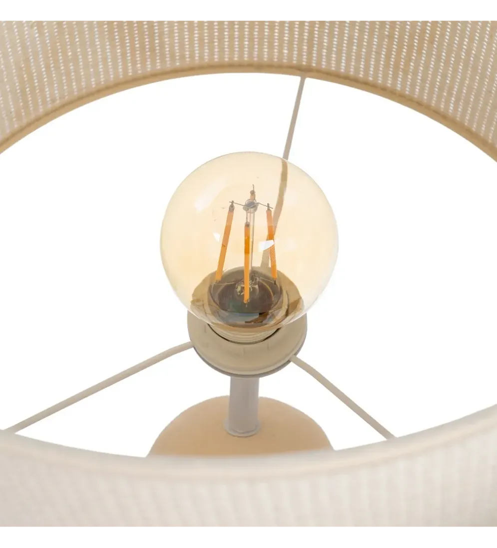 Lampa podłogowa OTAMENK 105 cm kremowa