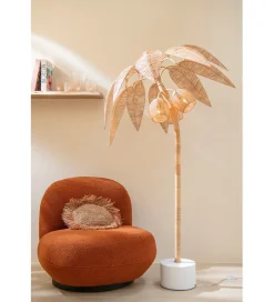 Lampa podłogowa PALMA KOKOSOWA 200 cm naturalna