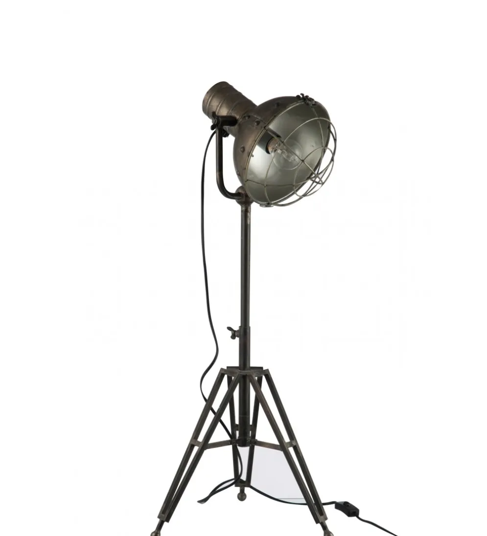 Lampa podłogowa RADEM 93 cm szara