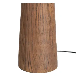Lampa podłogowa RESINMA 134 cm brązowa