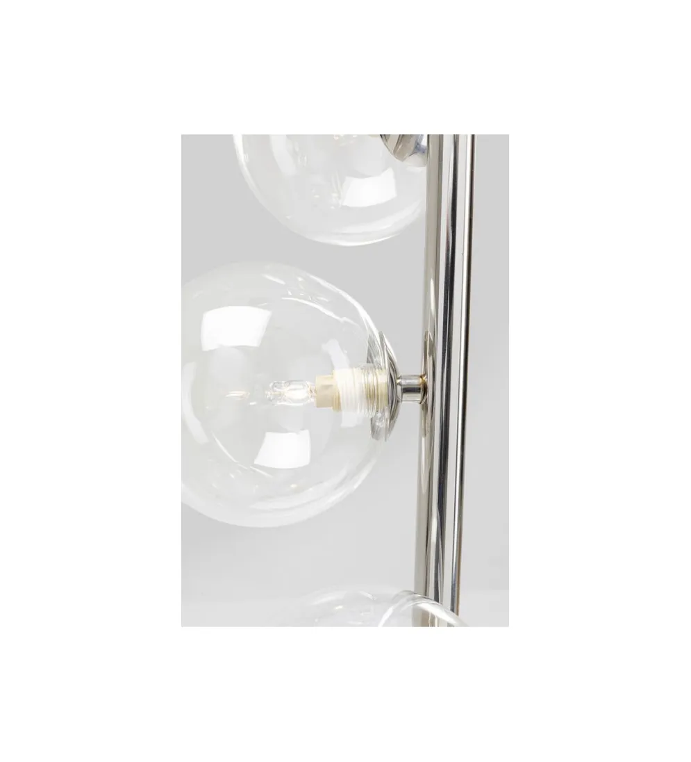 Lampa podłogowa SCALA BALLS 160 cm srebrna