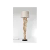 Lampa podłogowa SCULTRA drewno akacja