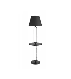 Lampa podłogowa SERVI 175 cm czarna