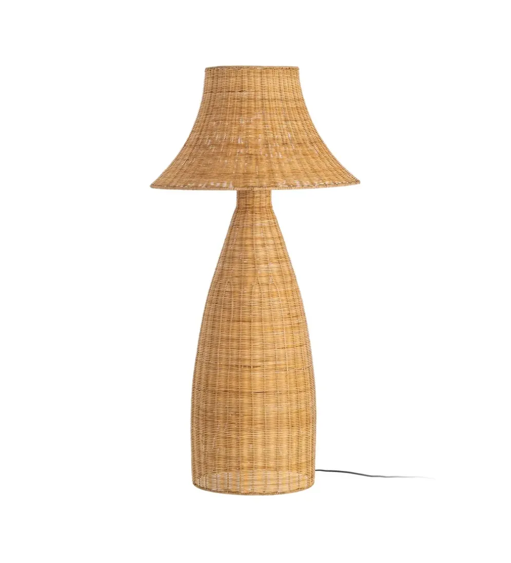 Lampa podłogowa SEULO 118 cm rattanowa